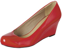 Forever Link Women's Classic Ballet Patent Wedge Pump