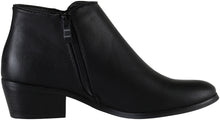 Reneeze Women's Beauty-031 Stacked Chunky Heel Casual Ankle Boot