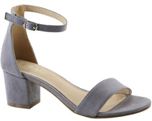 Bella Marie Women's Strappy Open Toe Block Heel Sandal