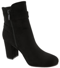 Top Moda Women's Western Strappy Buckle Chunky Stacked Block Heel Ankle Bootie