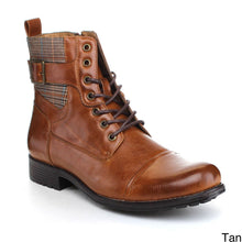 Arider Bull-3 Mens High-Top Lace Up Side Zipper Ankle Booties Casual Shoes