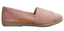 Cambridge Select Women's Memory Foam Comfort Canvas Slip On Flats