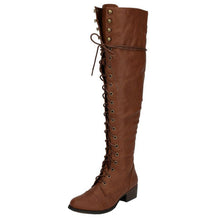 Breckelles Women's Alabama-12 Knee High Riding Boots