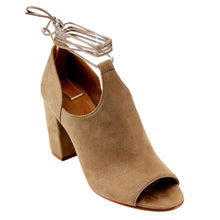Betani Jillian-6 Women's Lace Up Side Cutout Block Heel Ankle Booties