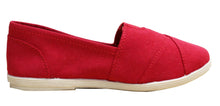 Cambridge Select Women's Memory Foam Comfort Canvas Slip On Flats