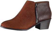 Soda Women's Uzona Two Tone Side Zip Bootie