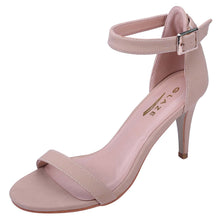 Glaze Women's Ankle Strappy Open Toe Stiletto Heel Dress Sandal