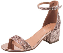 Betani Women's Strappy Open Toe Block Heeled Sandal