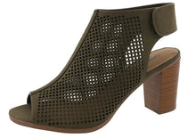 City Classified Women's Roadway Ankle Straps Heel