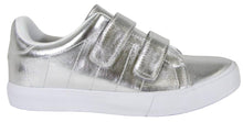 Soda Women's Closed Round Toe Velcro Strap Platform Flatform Low Top Sneaker