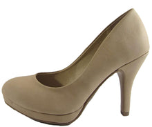 City Classified by Soda Women's Jack Round Toe Classic Leatherette Pump