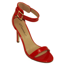 Breckelle's Women's Sydney-41 Adjustable Ankle cuff High Heel Dress Sandals