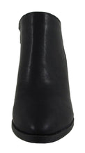 Delicious Women's Closed Almond Toe Chunky Stacked Block Heel Shootie Boot