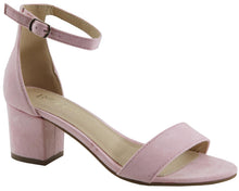 Bella Marie Women's Strappy Open Toe Block Heel Sandal