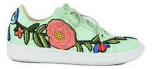 Chase & Chloe CC01 Lace Up Patch Sneaker