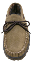 Tamarac by Slippers International Men's Nevada Plaid Fleece Lined Indoor Outdoor Slipper