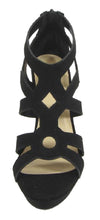 Delicious Women's Cutout Wedge Platform Sandal