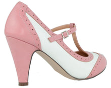 Chase & Chloe Women's T-Strap Oxford Mary Jane Pump