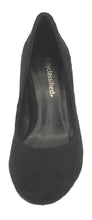 City Classified Women's Round Closed Toe Chunky Block Heel Pump