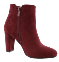 Top Moda Women's Closed Round Toe Zipper Chunky Stacked Block Heel Ankle Bootie