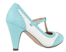 Chase & Chloe Women's T-Strap Oxford Mary Jane Pump