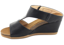 Refresh Footwear Women's Slip On Slide Wedge Sandal