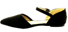 Refresh Footwear Women's Strappy Pointed Toe D'Orsay Flat