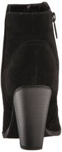 Breckelle's Womens Almond Toe Faux Suede Think Chunky Heel Cowboy Ankle Bootie