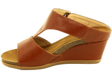 Refresh Footwear Women's Slip On Slide Wedge Sandal