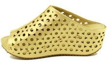 Refresh Footwear Women's Slip On Peep Toe Platform Sandal