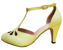 Cambridge Select Women's Teardrop Cutout T- Strap Mary Jane Dress Pump