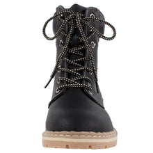 Forever Link Women's Lace-Up Padded Collar Combat Work Hiking Boot