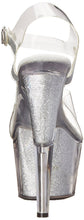 Ellie Shoes Women's 709-Glitter Platform Sandal