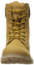 Forever Link Women's Lace-Up Padded Collar Combat Work Hiking Boot
