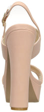 Qupid Women's Beat-44 Platform Sandal