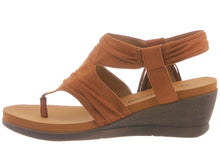 Bearpaw Women's Avril Comfort Thong Wedge Sandals