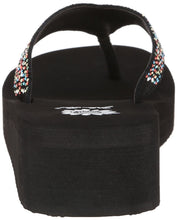 Yellow Box Women's Africa Flip-Flop Wedge Sandal