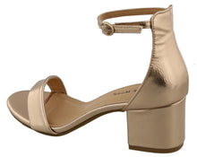 Top Moda Women's Ankle Strappy Chunky Stacked Block Heel Open Toe Sandal