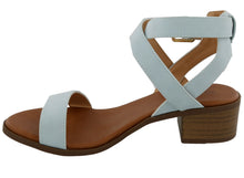 Top Moda Women's Vision-75 Ankle Strap Open Toe Heeled Sandal