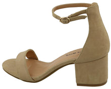 Top Moda Women's Ankle Strappy Chunky Stacked Block Heel Open Toe Sandal