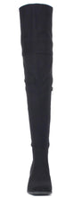 Refresh Footwear Women's Over The Knee Fold Down Block Heel Boot