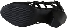City Classified Womens Fashion Awesome Gladiator Strappy Chunky Block Heel Synthetic Lightly Padded Insole Sandals