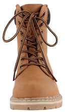 Forever Link Women's Lace-Up Padded Collar Combat Work Hiking Boot