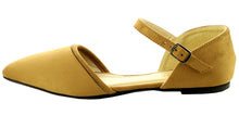 Refresh Footwear Women's Strappy Pointed Toe D'Orsay Flat