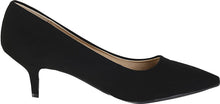 City Classified by Soda Women's Hailey Dress Pointd Toe Kitten Heel Pumps