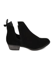 Breckelles GK79 Women Faux Suede Cut Out Riding Bootie