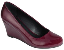 Forever Link Women's Classic Ballet Patent Wedge Pump