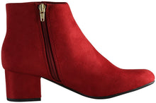 City Classified Women's Mayday Round Toe Low Heel Ankle Bootie