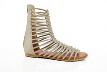Women's Strappy Mid-Calf Gladiator Sandal