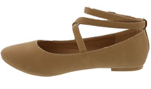 Top Moda Women's Brea-3 Strappy Ballet Flat